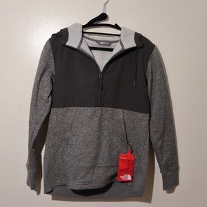 Women’s NorthFace jacket-Tech Sherpa-Gray/Black